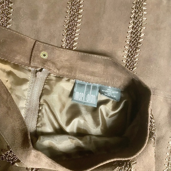 Vintage Suede Maxi Skirt - Picture 3 of 3